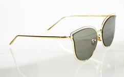 Dámske slnečné okuliare NOEMI LUXURY GOLD&amp;WHITE