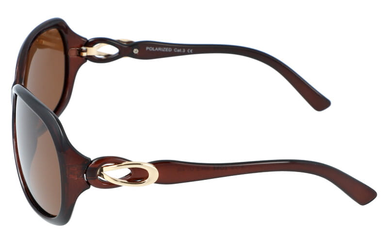 Dámske polarizačné okuliare Golden Knot BROWN