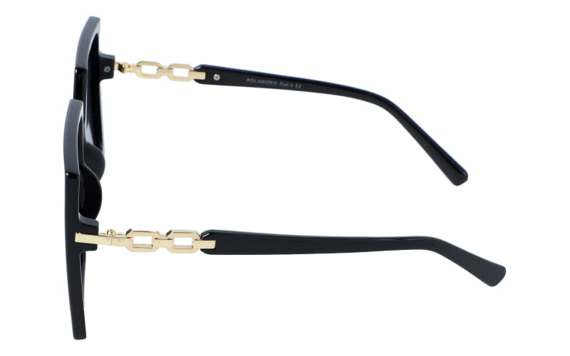 Dámske polarizačné okuliare Nice chain - Black