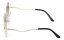 Dámske slnečné okuliare Side Frames Gold BROWN