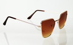 Slnečné okuliare Luis Mini Gold Brown