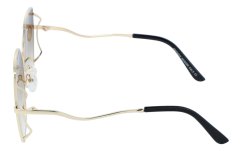 Dámske slnečné okuliare Side Frames Gold BROWN