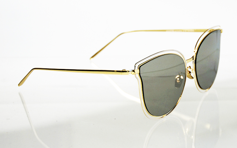 Dámske slnečné okuliare NOEMI LUXURY GOLD&amp;WHITE