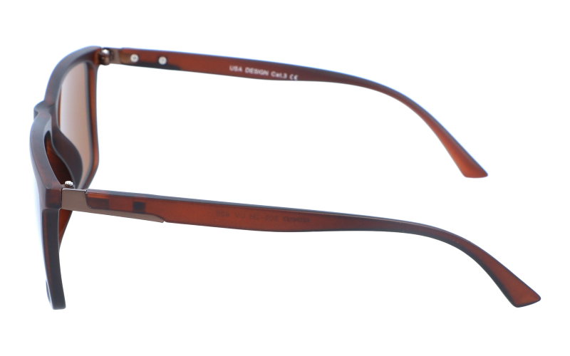 Slnečné okuliare Jersey - brown - matné
