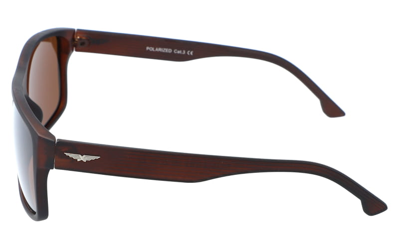 Polarizačné okuliare Style Man Brown Matné
